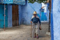 656 - IMAGE OF CHEFCHAOUEN - MIN XIANGHAI - china